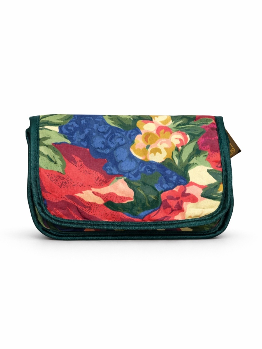 Vintage 80s/90s Rialto Multicolor Floral Foldover Wallet/Clutch – OS EUC